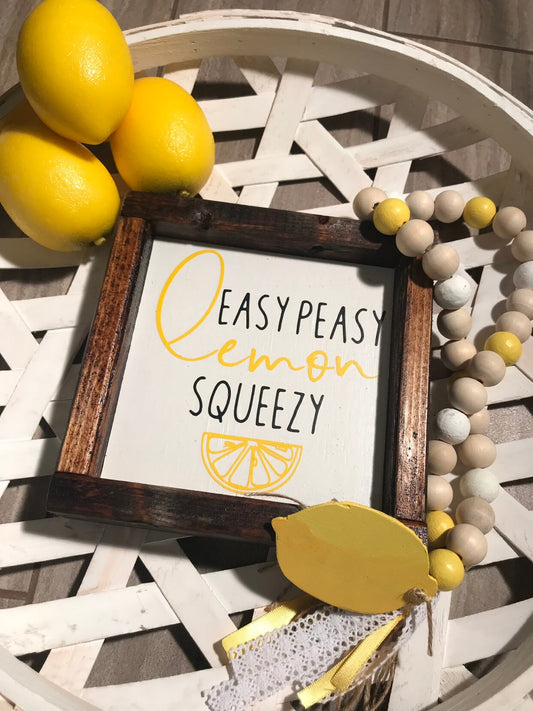 Easy Peasy Lemon Squeezy