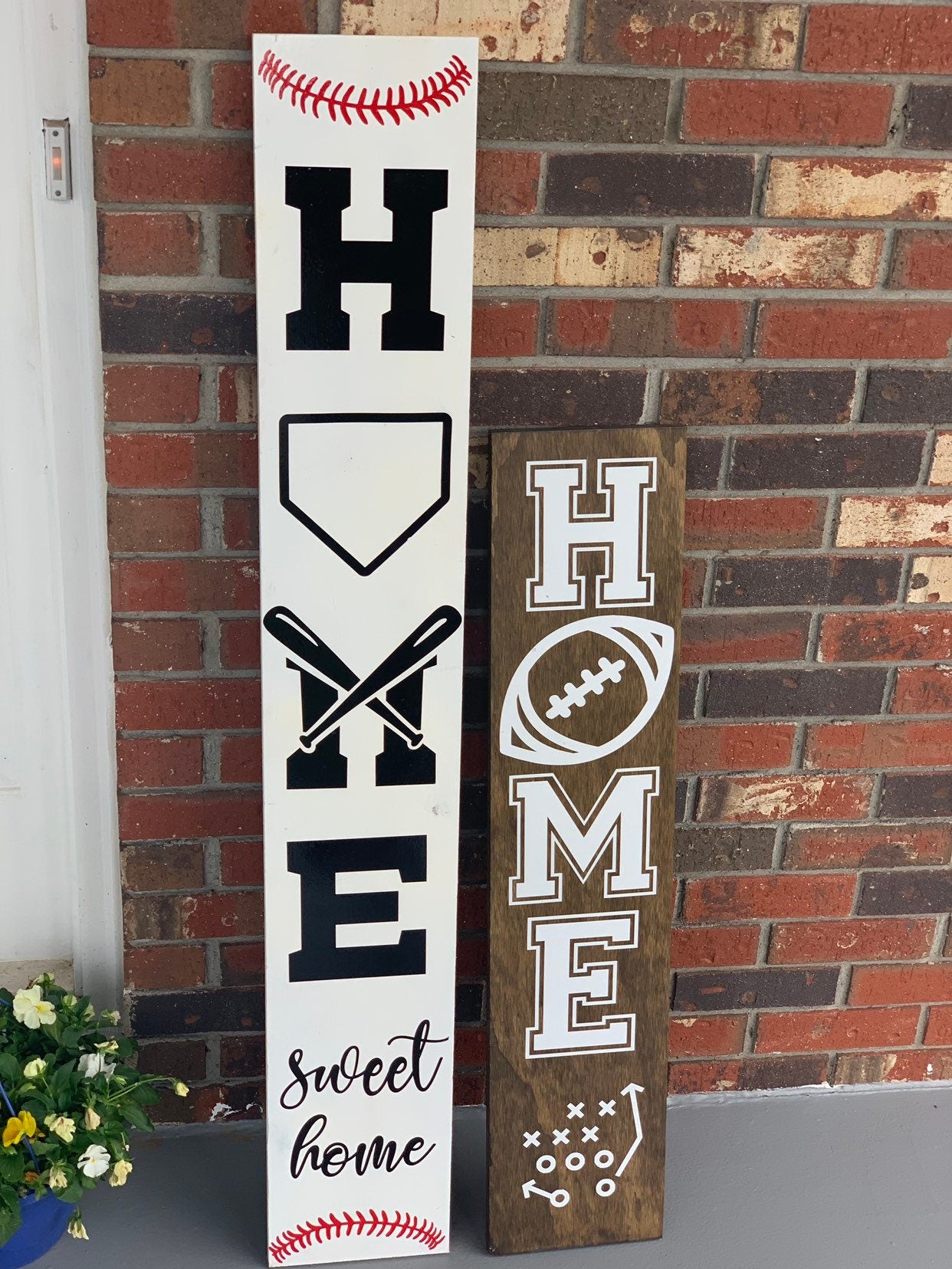 Baseball Porch Sign