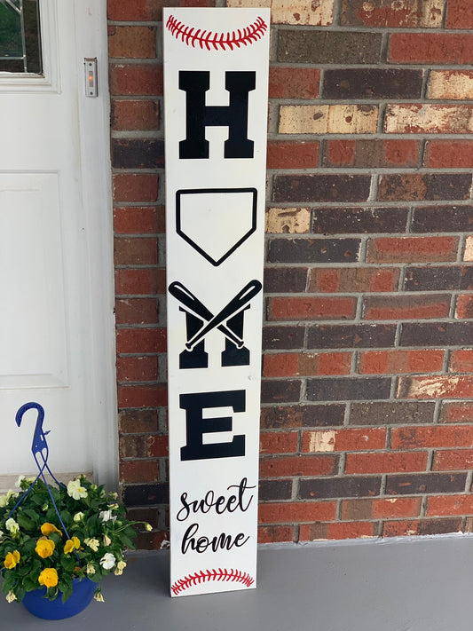 Baseball Porch Sign