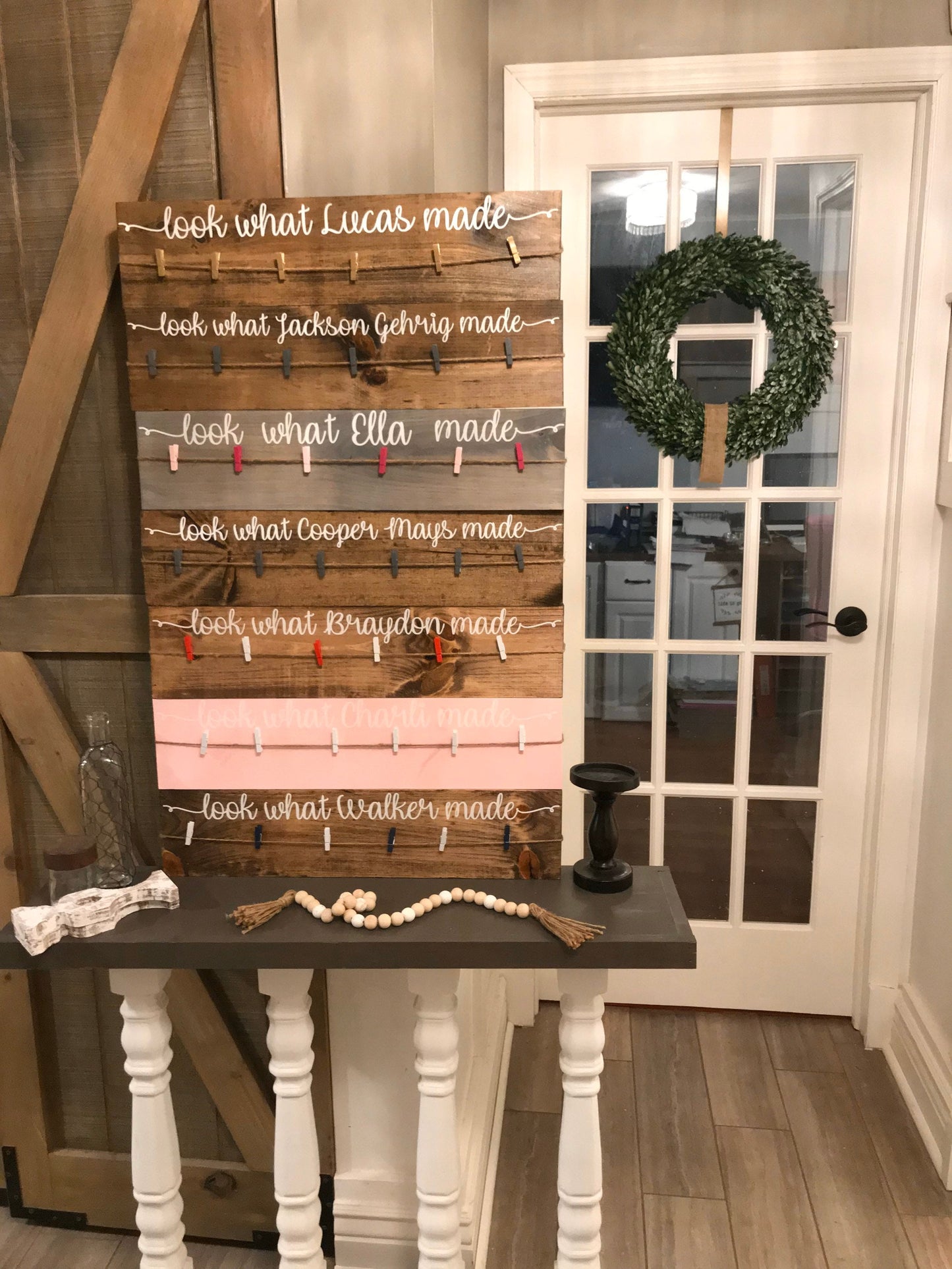 Look What I Made Children's Art Display Board (24")