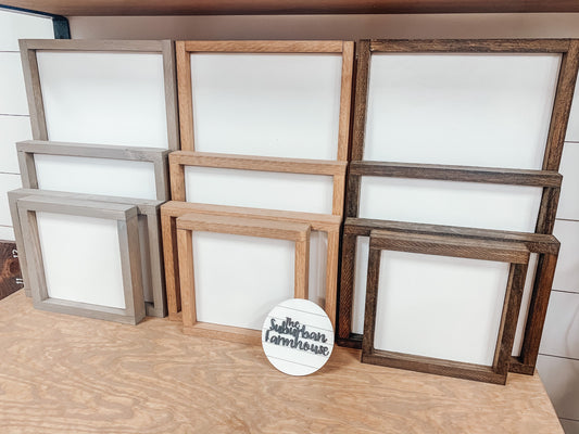 Blank Wood Sign / DIY Wood Sign