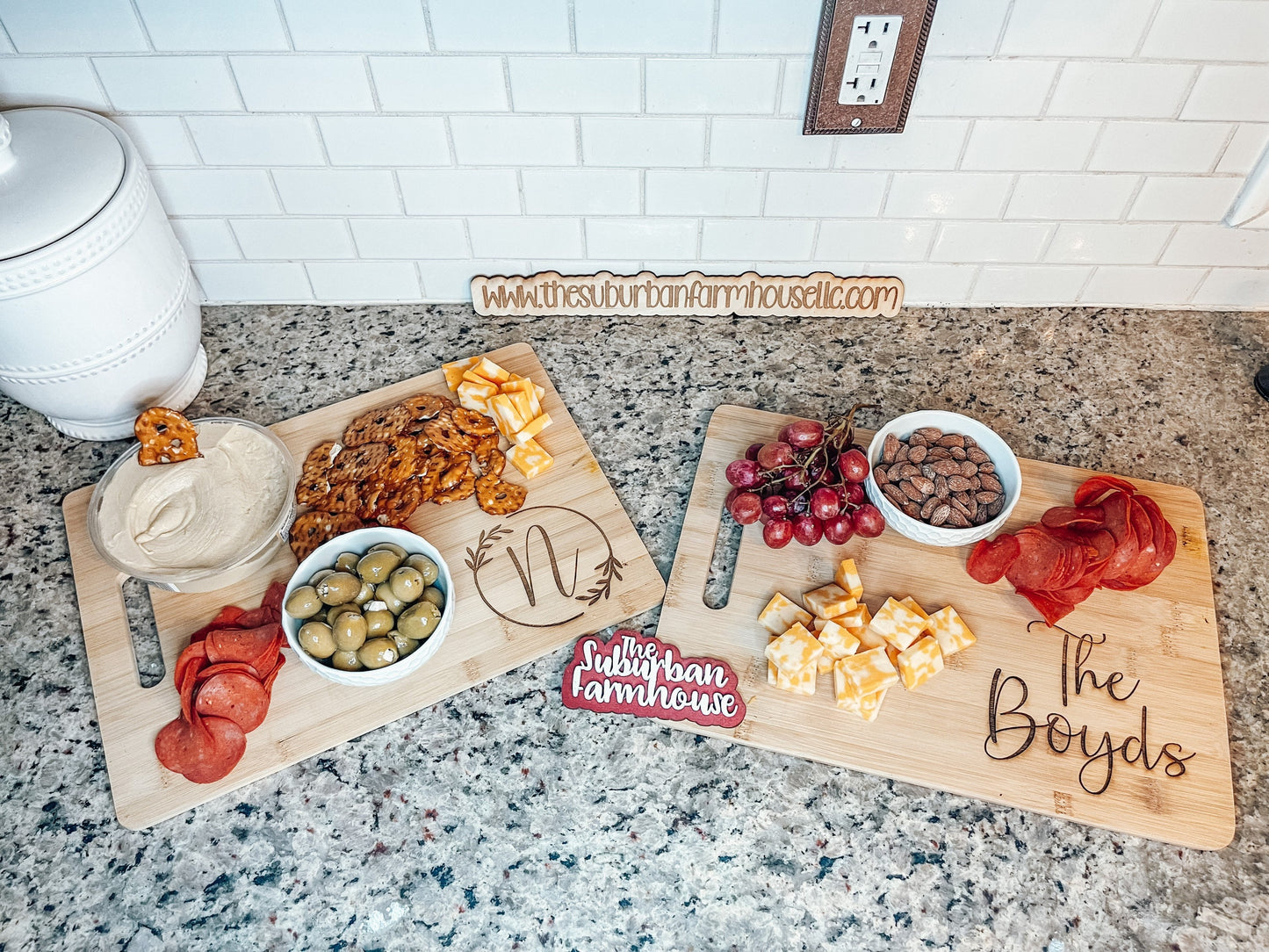 Custom Cutting Charcuterie Board