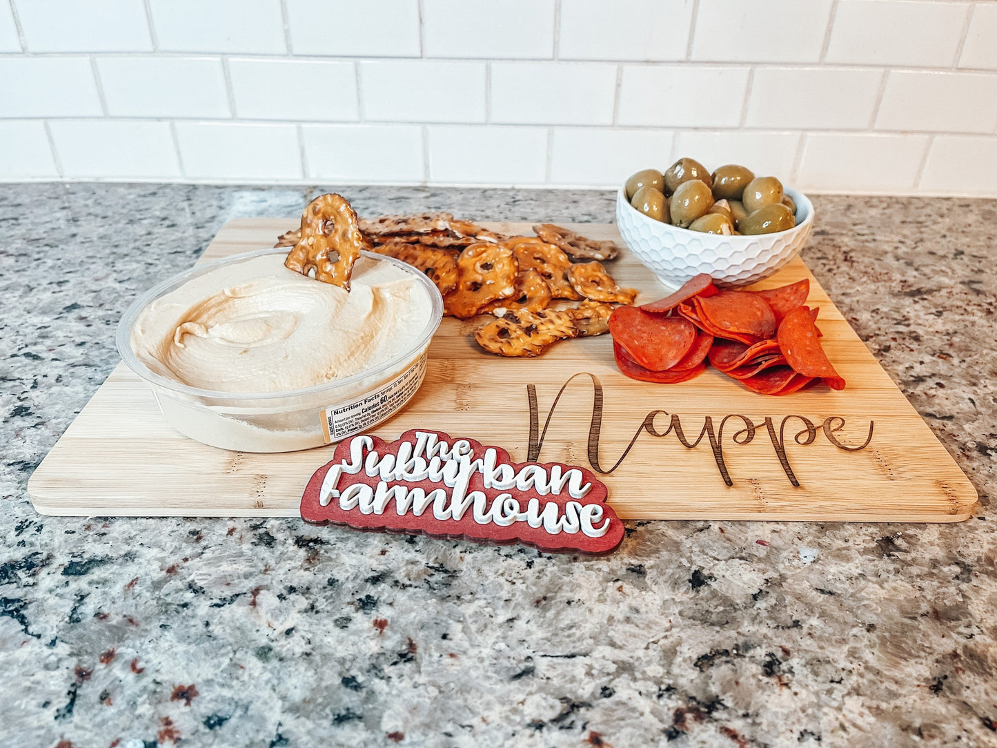 Custom Cutting Charcuterie Board