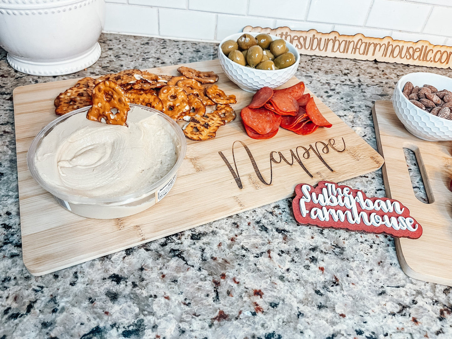 Custom Cutting Charcuterie Board