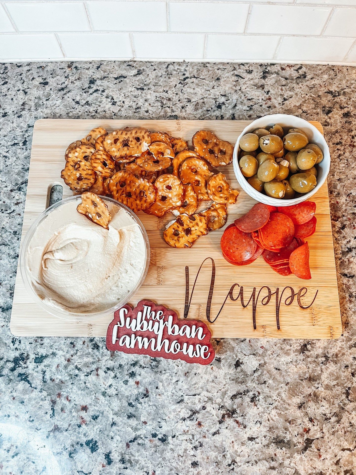 Custom Cutting Charcuterie Board