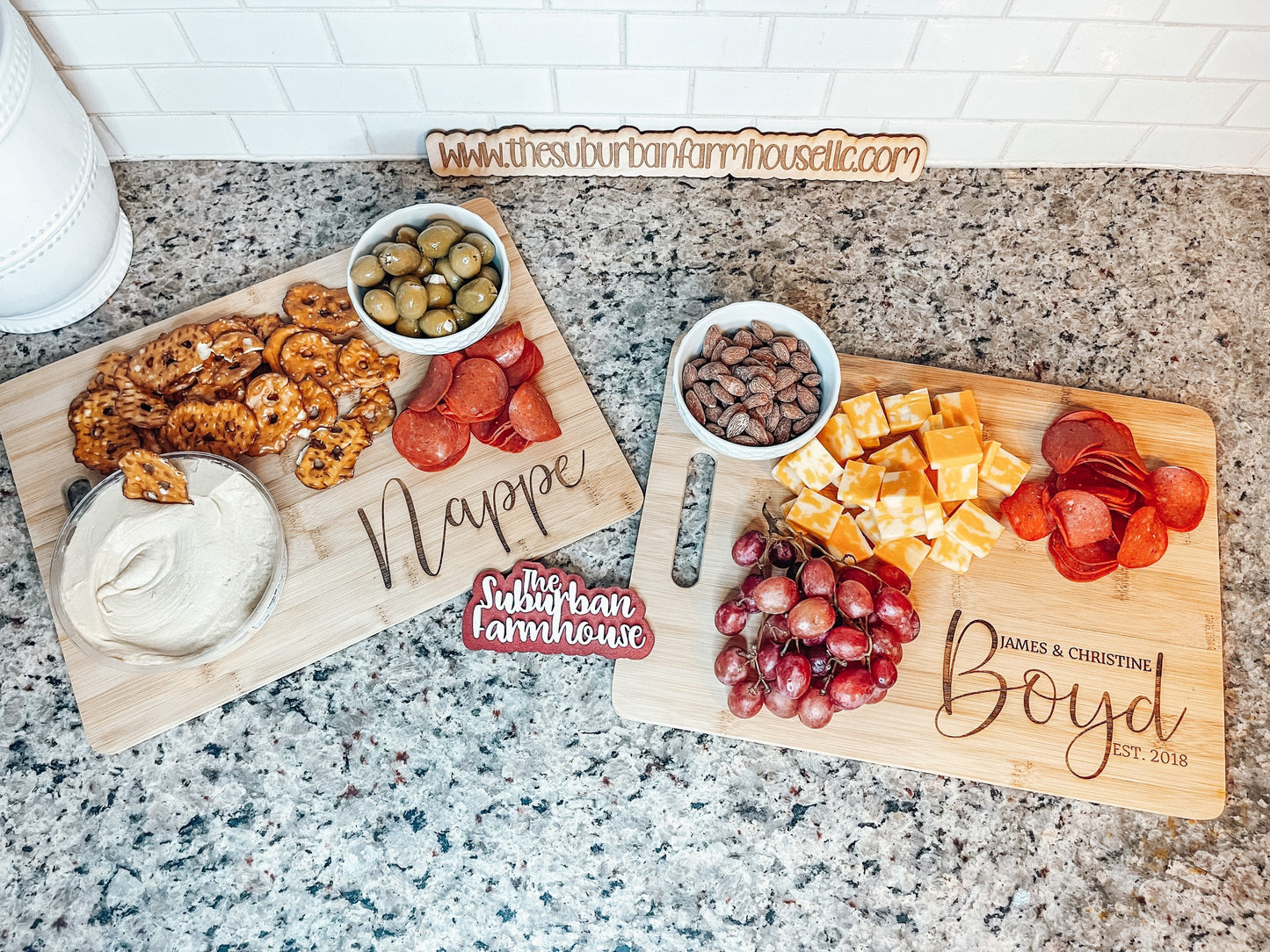 Custom Cutting Charcuterie Board