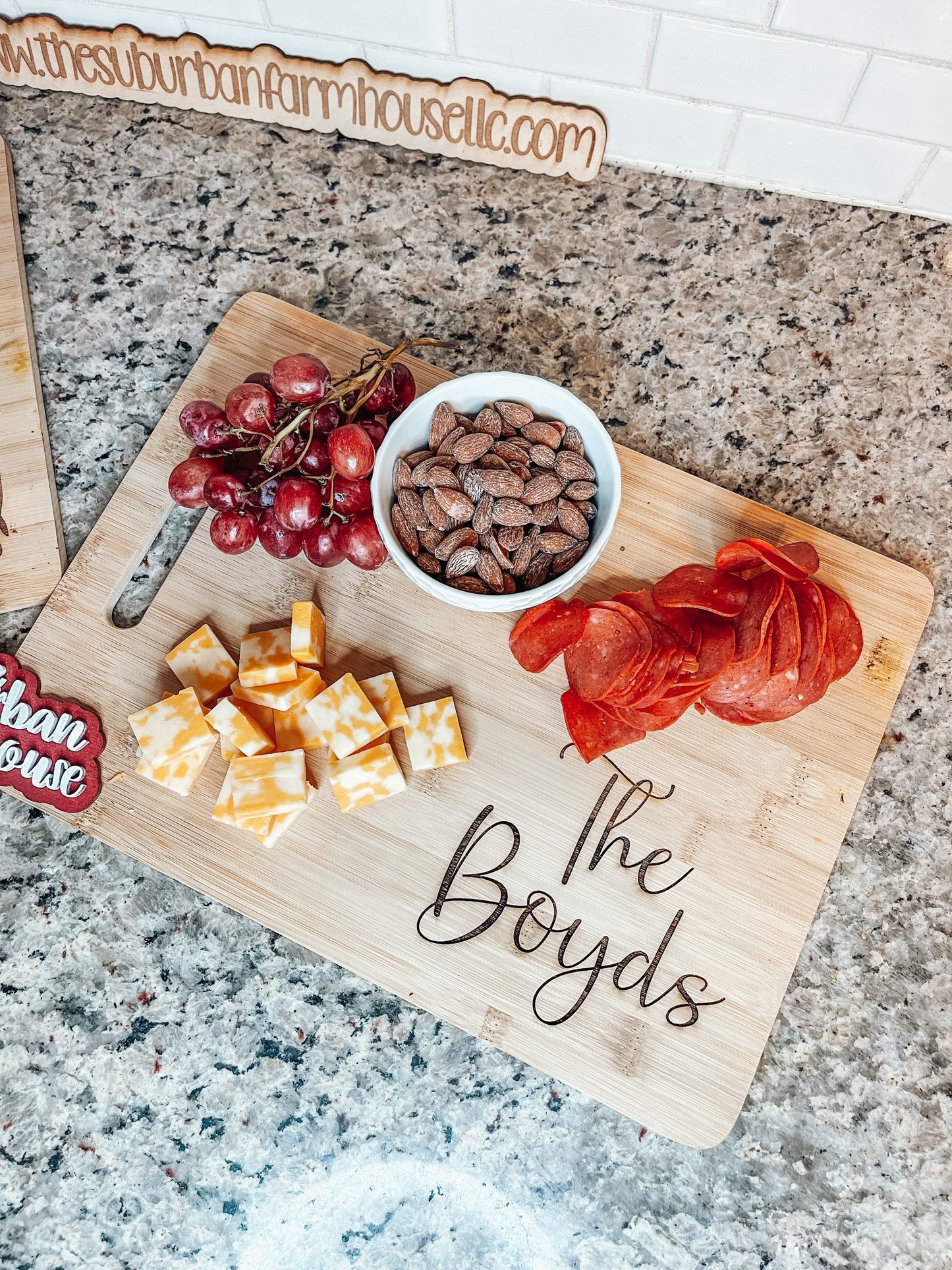 Custom Cutting Charcuterie Board