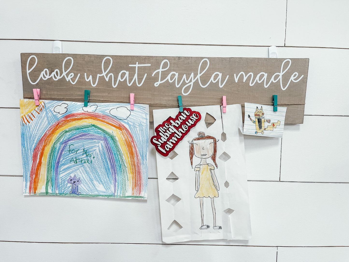Look What I Made Children's Art Display Board (24")