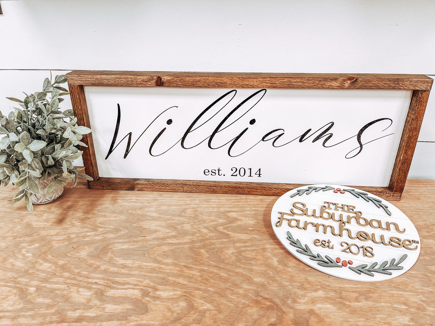 Last Name Sign