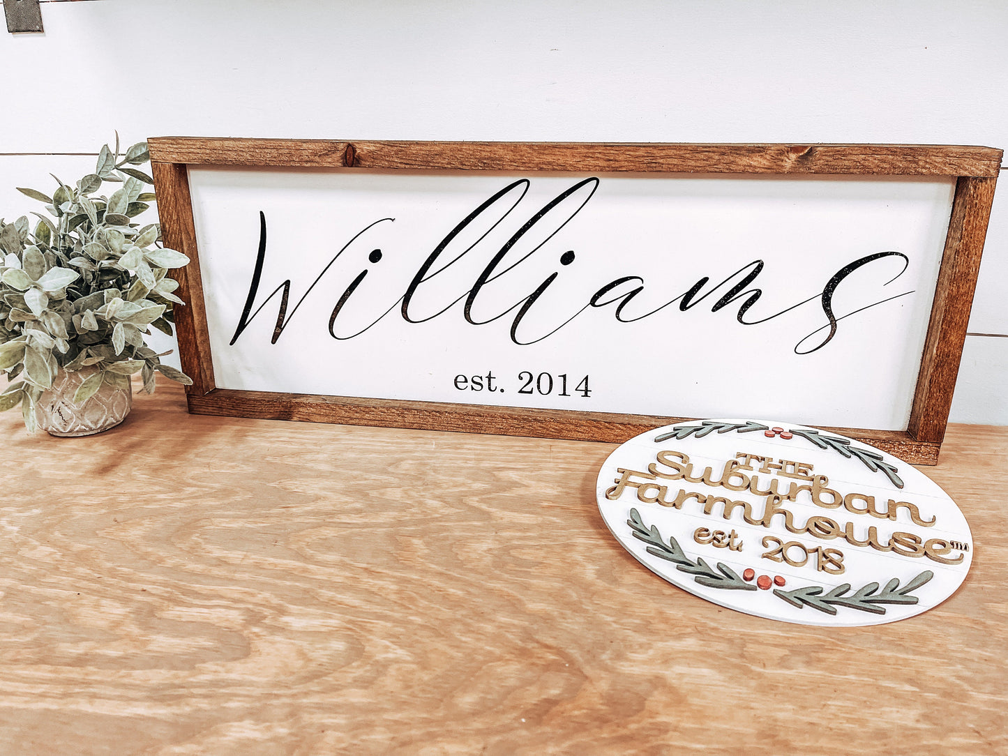 Last Name Sign