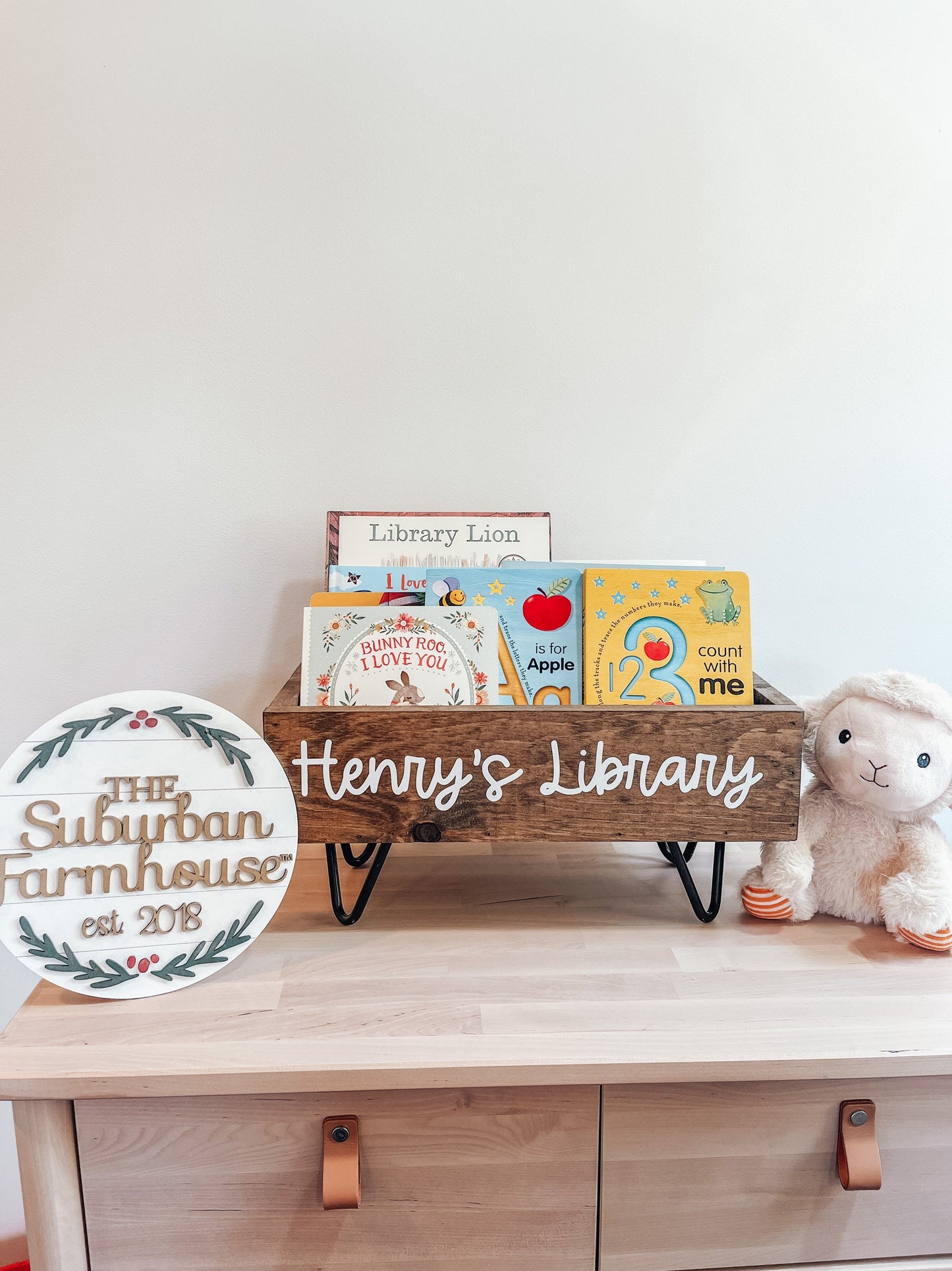 Nursery Book Bin