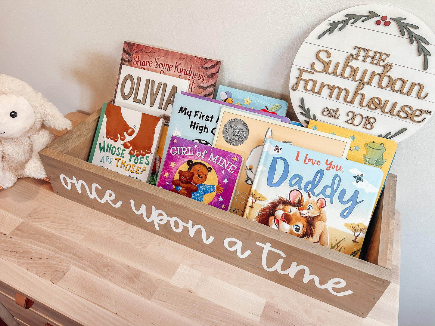 Nursery Book Bin