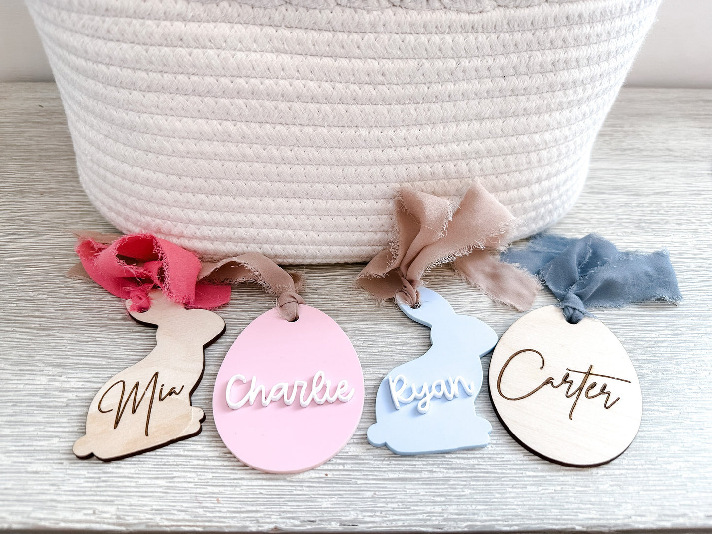 Custom Easter Basket Tag