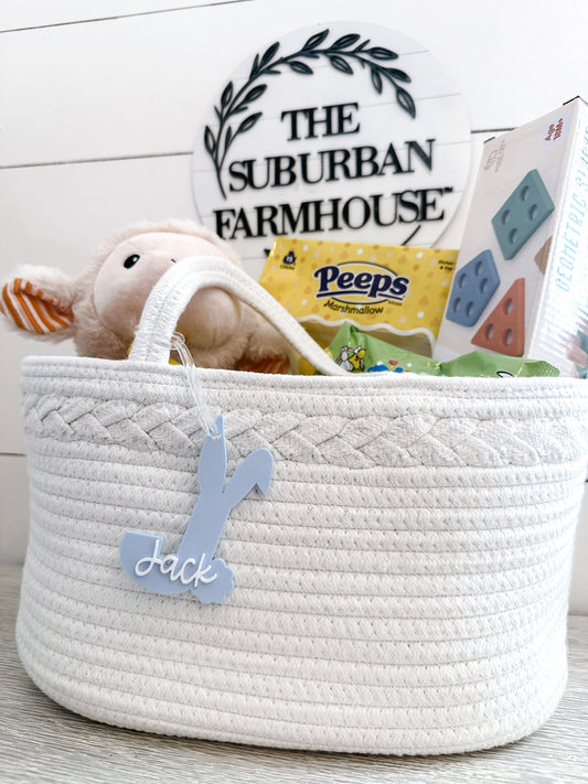 Custom Easter Basket Tag