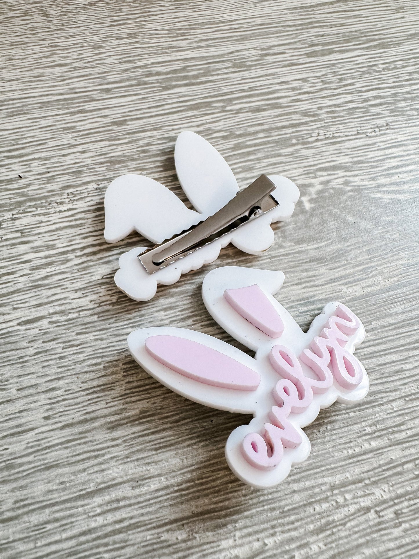 Easter Bunny Hair Clip