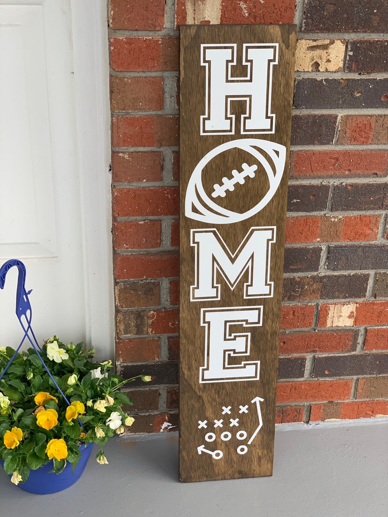 Football Porch Sign