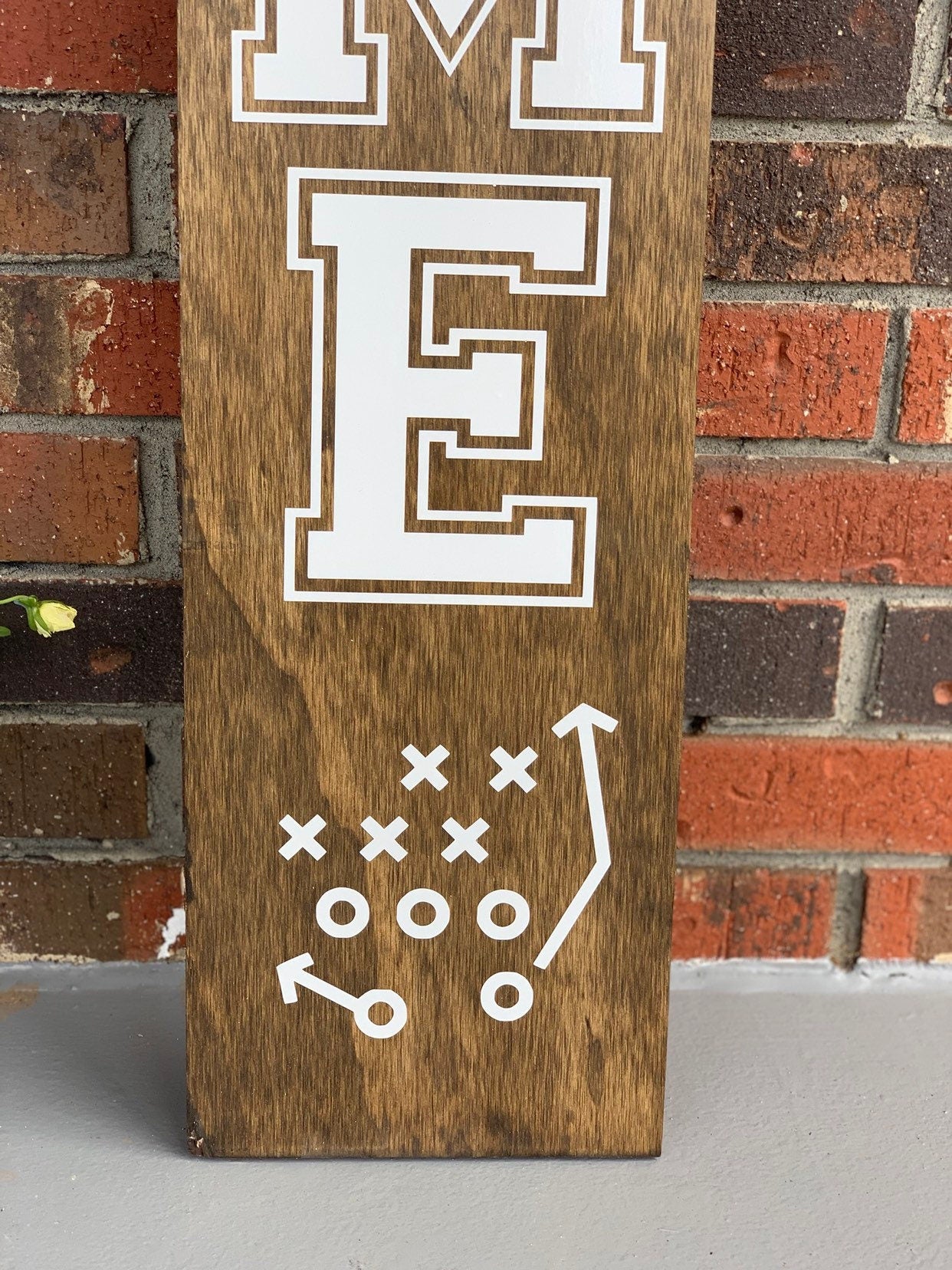 Football Porch Sign