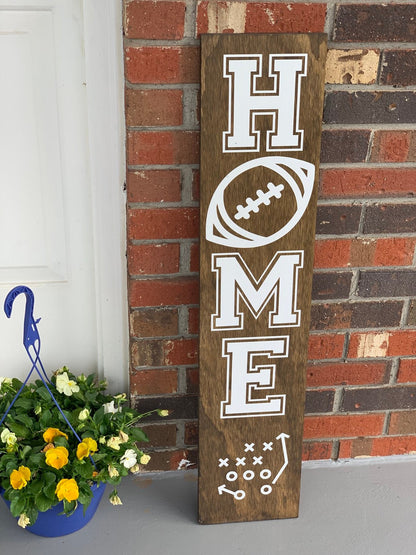 Football Porch Sign