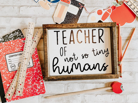 Teacher of not so tiny Humans