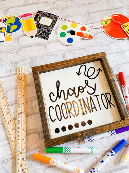 Chaos Coordinator Sign