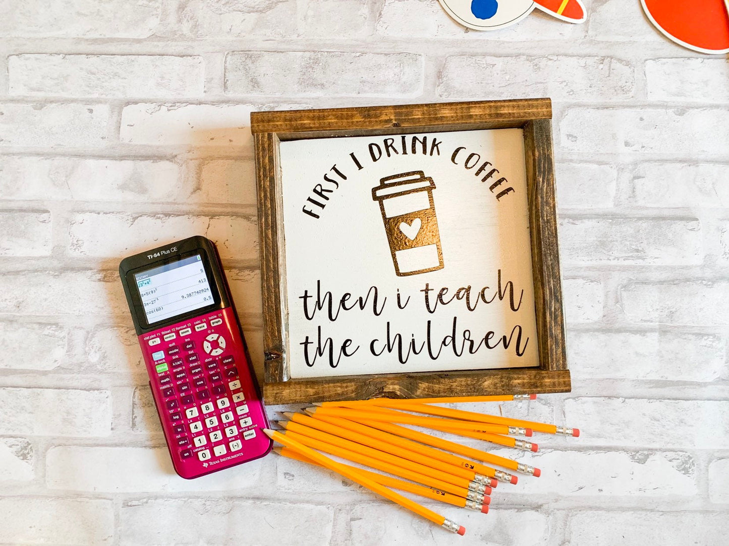 Teacher Coffee Sign