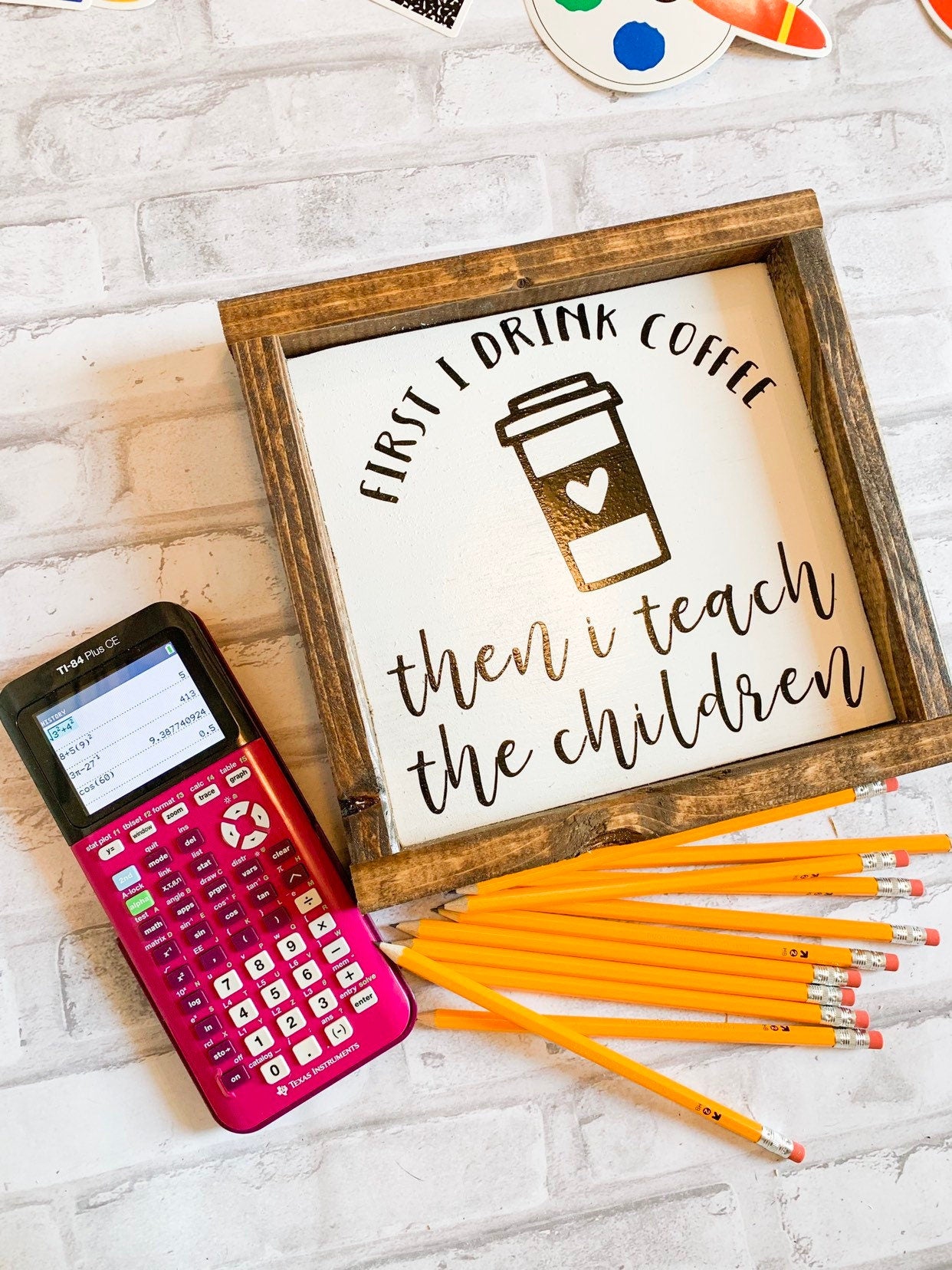 Teacher Coffee Sign