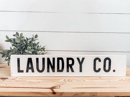 Laundry Co Sign