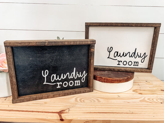 Laundry room decor