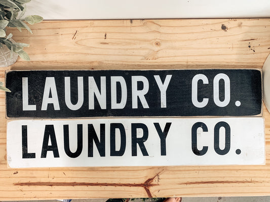 Laundry Co Sign