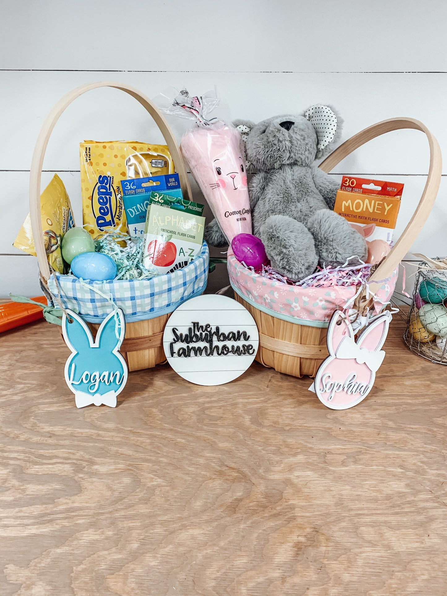 Custom Easter Basket Tag