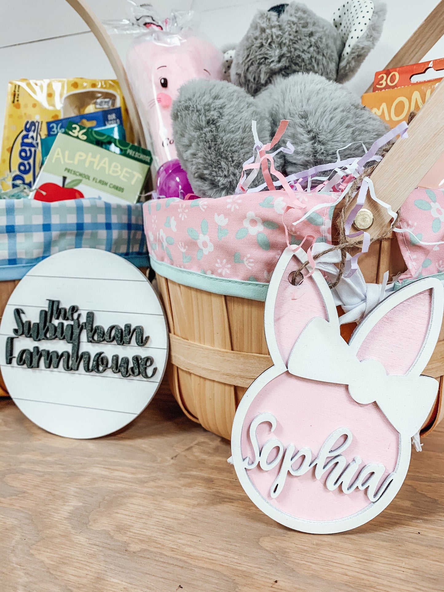 Custom Easter Basket Tag