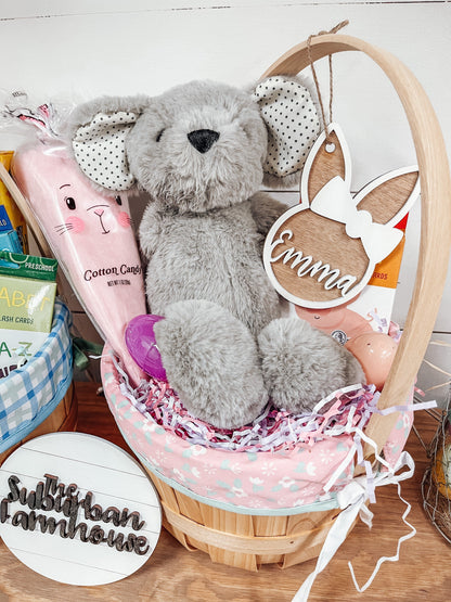 Custom Easter Basket Tag