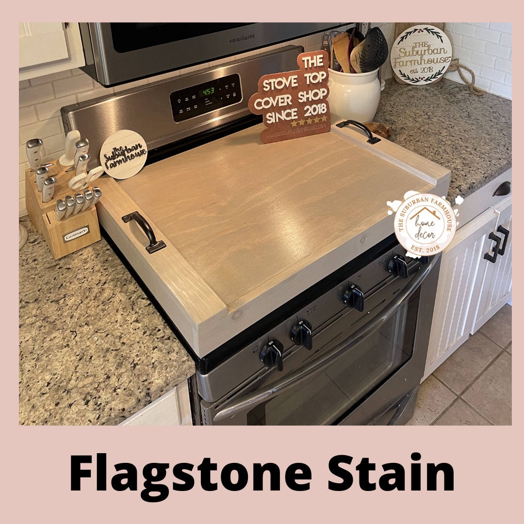 Stove top cover wood-noodle board-electric stove cover-kitchen decor-wood  cooktop cover-rustic stove top cover for flat top stove-gas stove