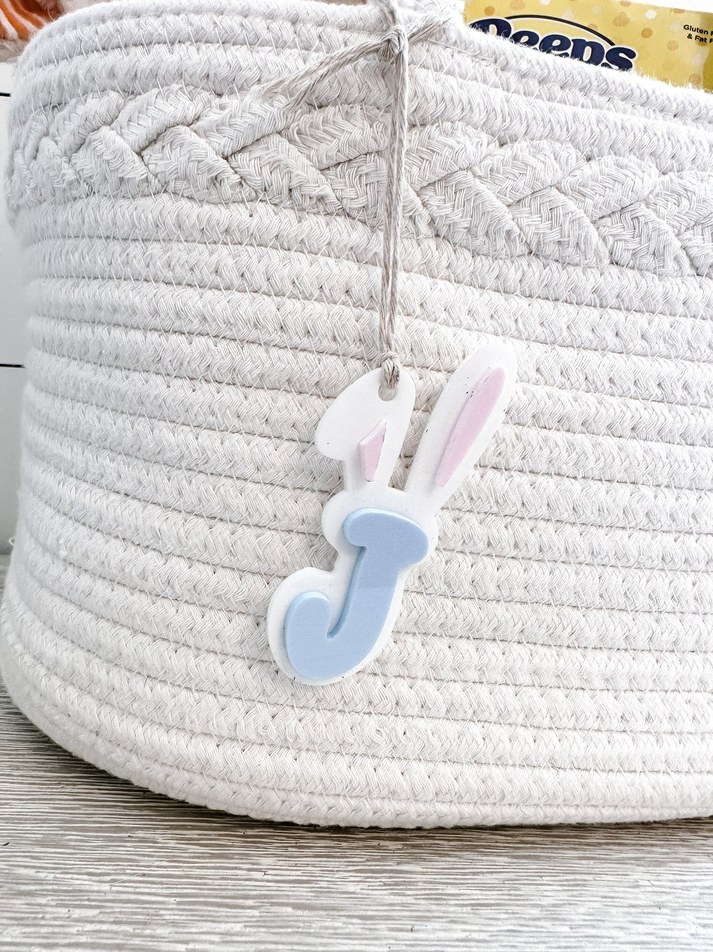 Custom Easter Basket Tag