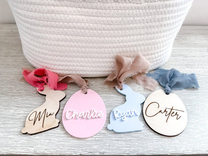 Custom Easter Basket Tag