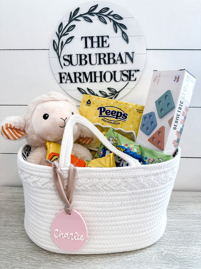 Custom Easter Basket Tag