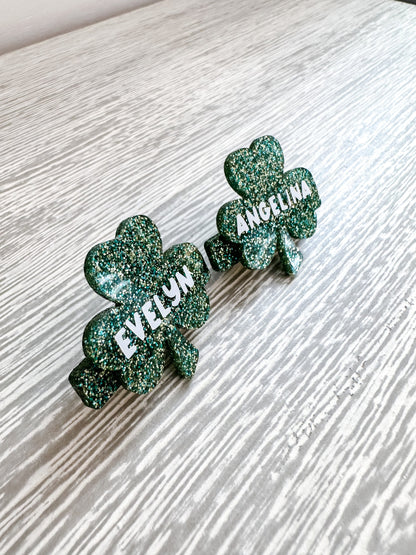 St Patricks Day Hair Clip